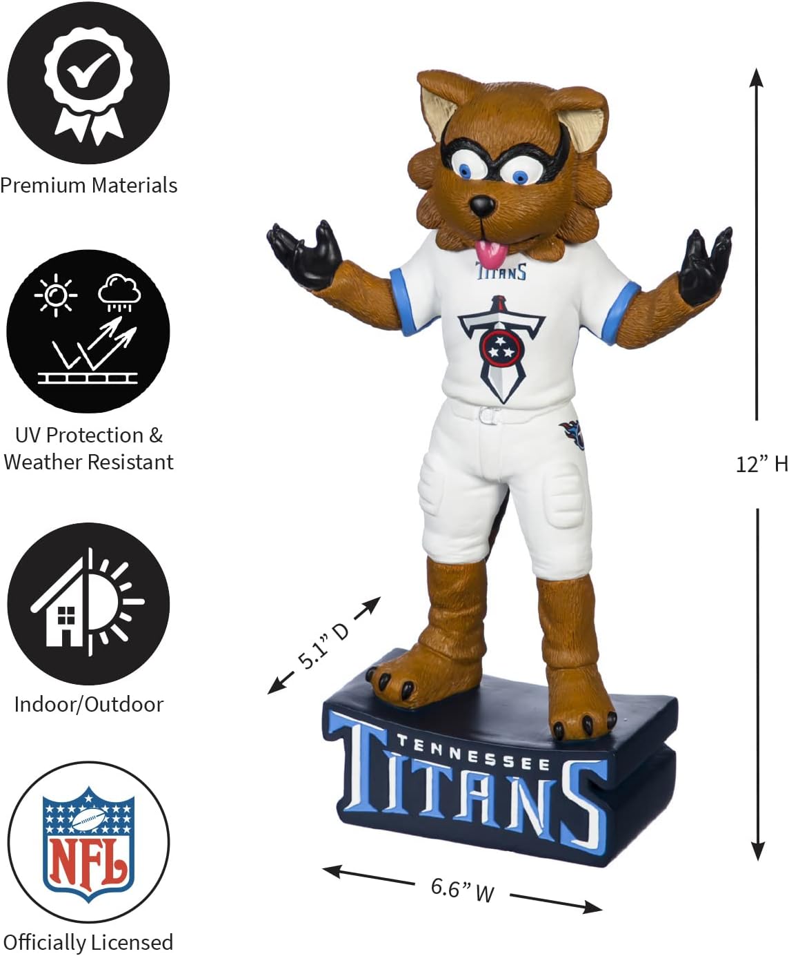 Team Sports America Tennessee Titans, Mascot Statue