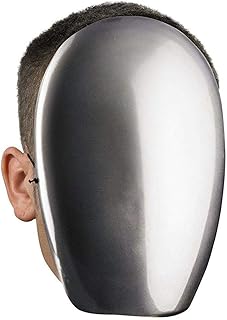 Disguise Disfraces - Máscara cromada sin cara, adulto, Cromado, talla única