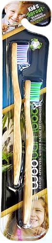 Miniatura 4 de Woobamboo Sprout - Cepillo de dientes súper suave para niños, 2 unidades, 0.6 onzas
