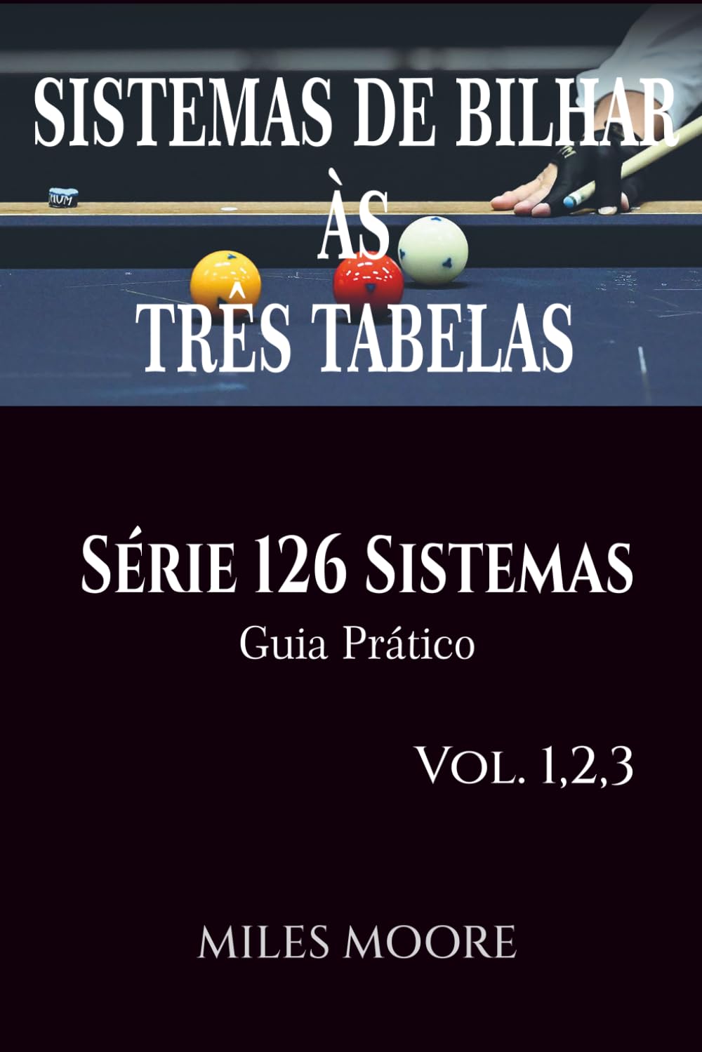 Sistemas De Bilhar Às Três Tabelas - Série 126 Sistemas – Vol. 1,2,3: Série 126 Sistemas • Guia Prático • 126 Sistemas • 460 Páginas