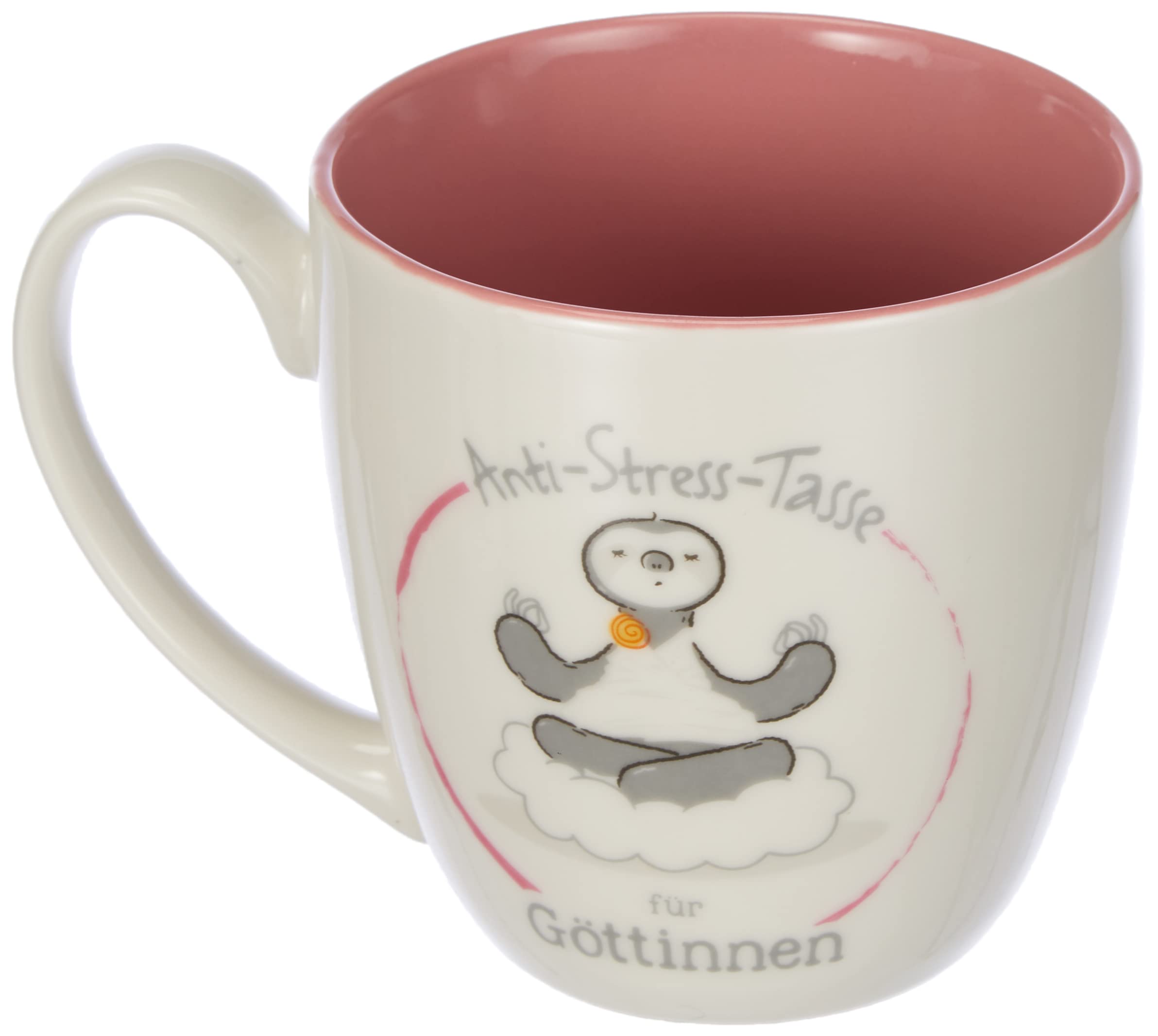 Gruss und Co 46266 Anti-Stress Mug Goddess 45 cl Gift Cappuccino Cup