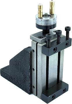 Buyohlic Tool Post Mini Vertical Milling Slide for Lathe Machine- Metalworking Tool