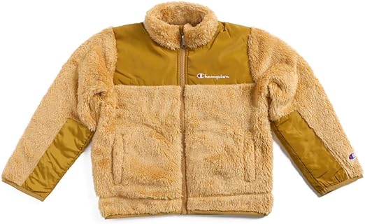 Amazon チャンピオン Champion フリース ジャケット アウター ジャンバー キッズ ユース 100cm 110cm 120cm 130cm 140cm 子供服 男の子 女の子 無地 140cm 03 ベージュ Cs6253 コート ジャケット 通販