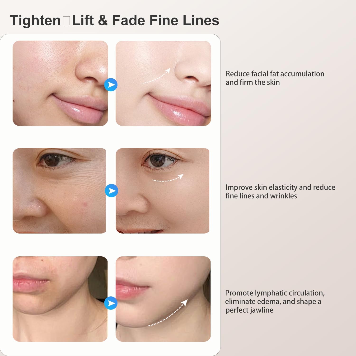 Red Light Therapy for Face,7 Color LED Lymphatic Drainage Massager Facial Cupping Suction for Skin Tightening, Face Lift Device - Image 7