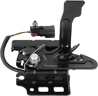 labwork Front Hood Latch Lock with Sensor and Switch Assembly Replacement for Chevrolet Avalanche Silverado Tahoe Replacement for Sierra 15139168