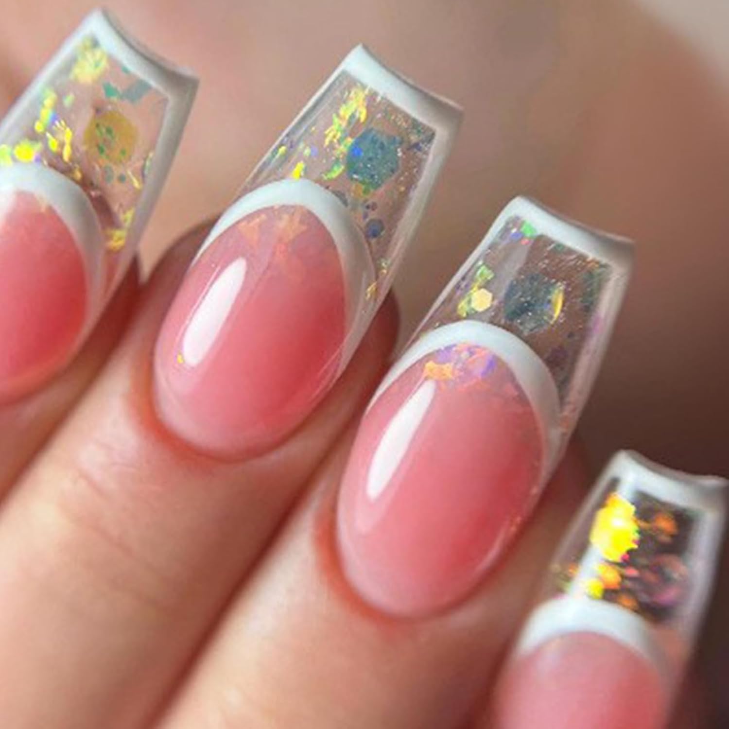 ジェルネイルポリッシュ, 6点 輝く明るいカラー マニキュア, 高密度