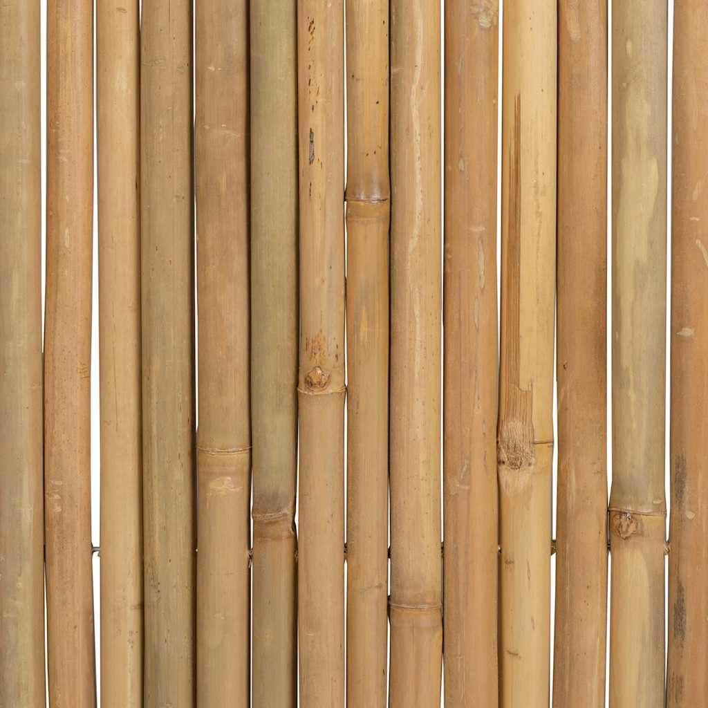 vidaXL Separé in Bambù 180x170 cm, Marrone, Schermo Flessibile per Interni ed Esterni, Barriera Privacy per Giardino o Terrazza