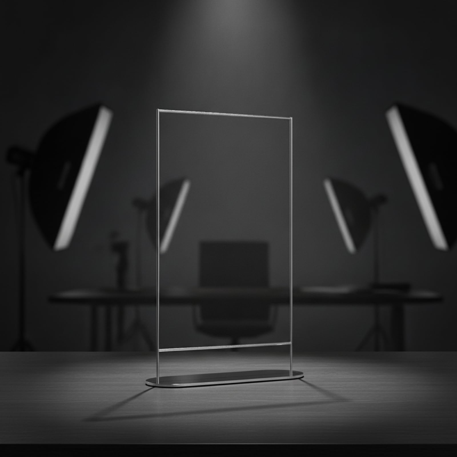 Portagioie da Tavolo in Metallo Elegante | Durevole, Portagioie a Sospensione in Metallo, Robusto, per Studio Fotografico, Spogliatoio, Argento
