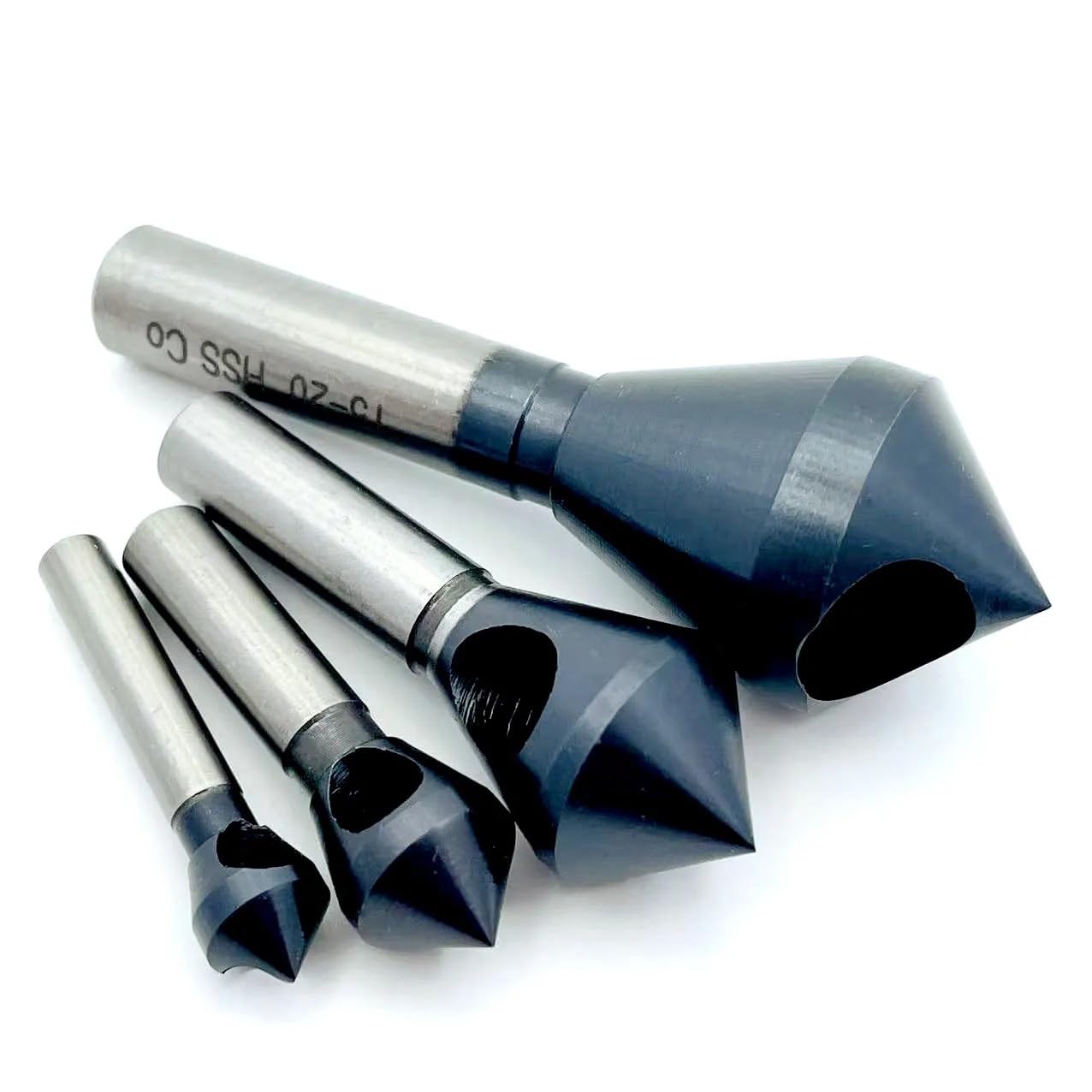 Countersink Drill Bit HSSCO M35 Cobalt Deburring 90 Degree Chamfer Drill Bit 2-5 5-10 10-15 15-20
