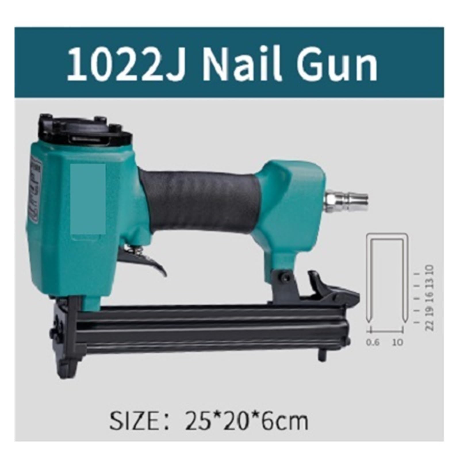 Pneumatyczny Pistolet Do Gwoździ F30 Gwoździe Proste 422J 1013J-1022J Zszywacz W Kształcie Litery U Silna Penetracja(1022J Nail Gun)