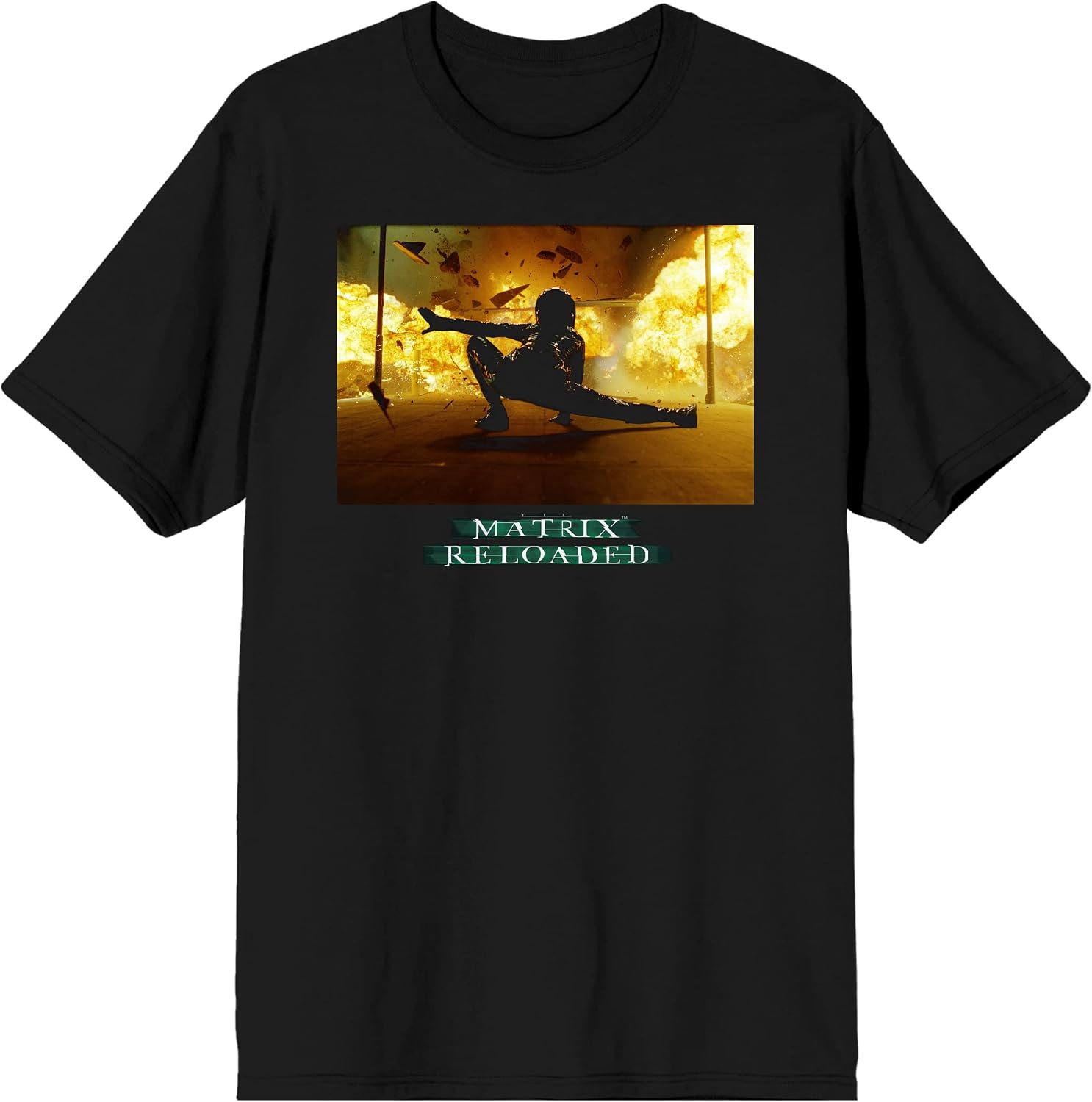Bioworld The Matrix Trinity Men’s Black T-shirt-Small