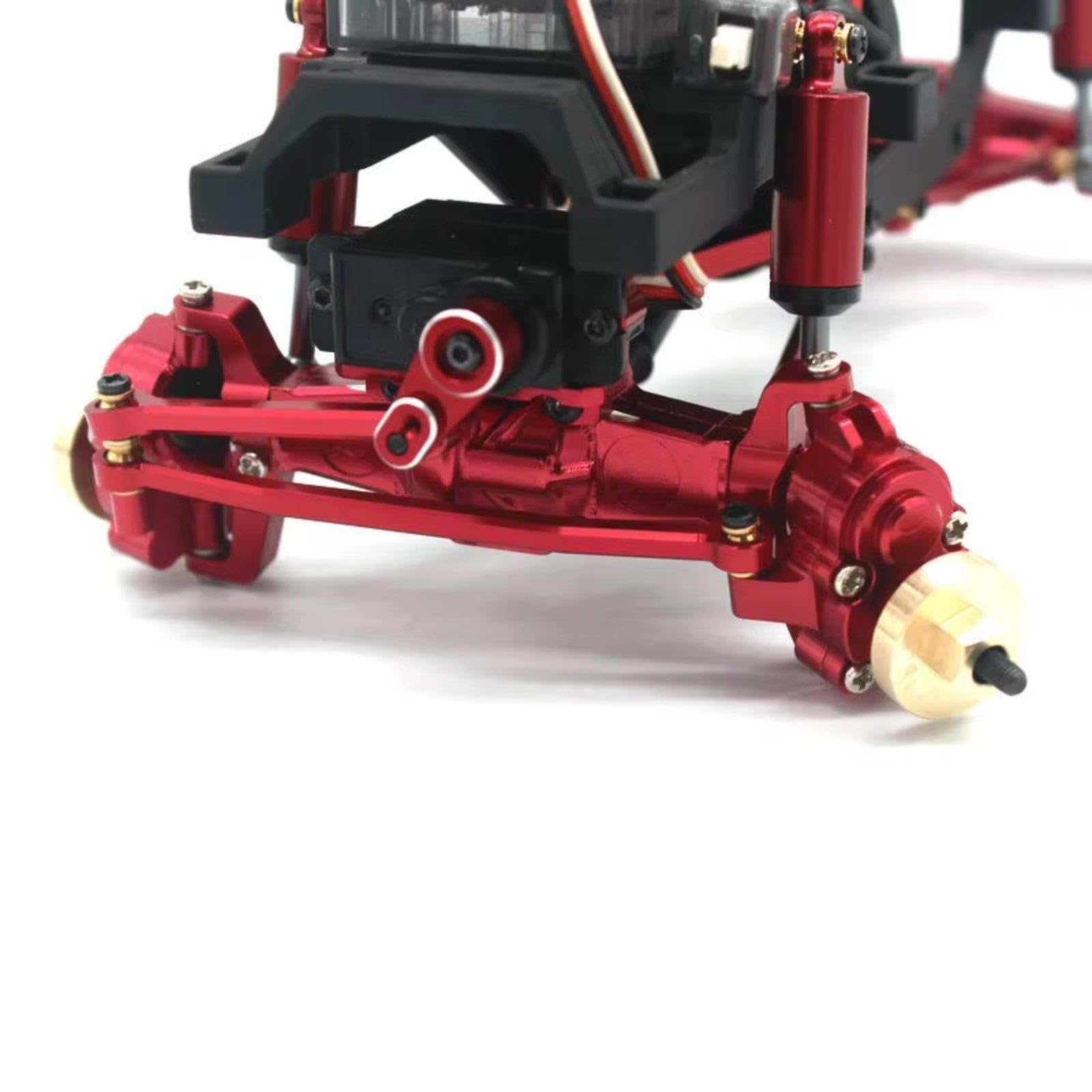 Tazza Sterzo Metallo Modifica Gli Accessori Per Fms Per Fcx18 Per Lc80 1/18