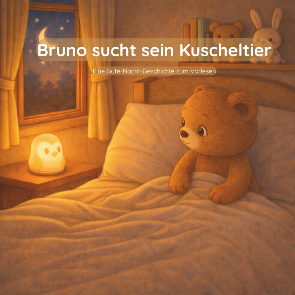 Bruno sucht sein Kuscheltier: Eine Gute-Nacht-Geschichte zum Vorlesen