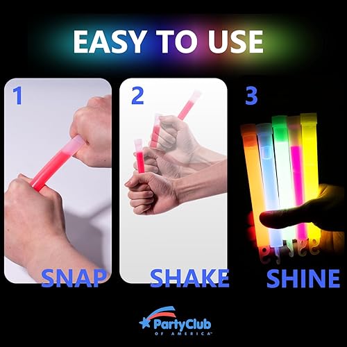 Miniatura 5 de Varillas de luz de emergencia ultra brillantes de alta calidad para fiebre luminosa, multicolor, accesorios de campamento, fiestas, suministros de