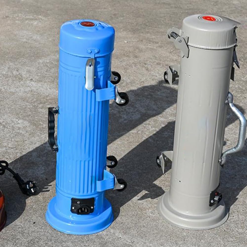 Tube de stockage de tige de soudure chauffante bleu 120W pour électrodes 400 mm