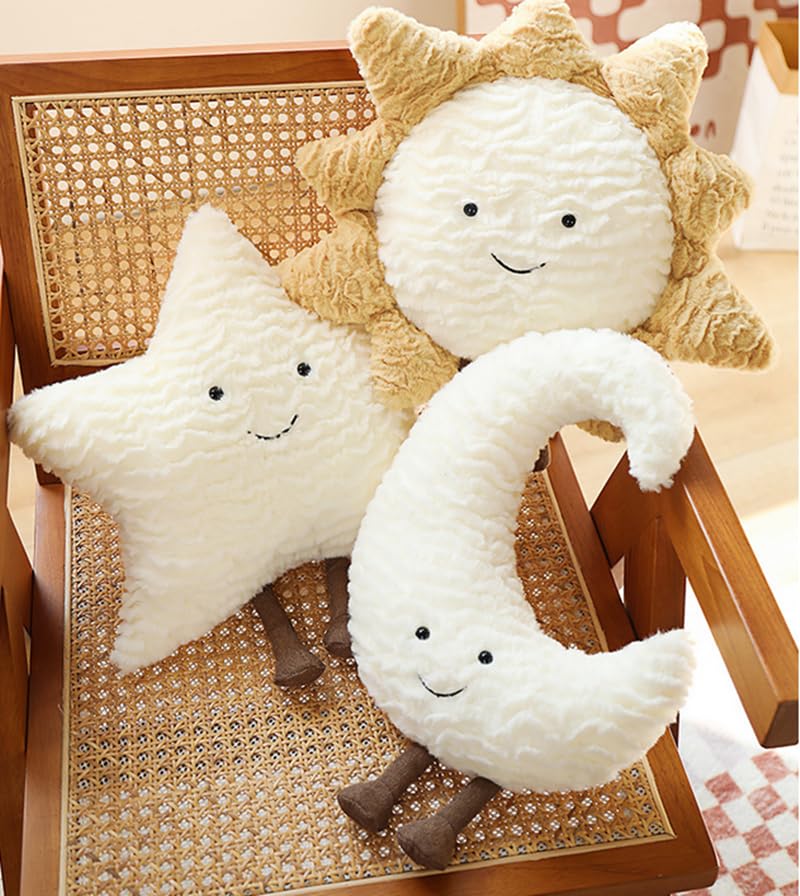 Jouet en peluche planète et coussin de canapé doux pour enfant