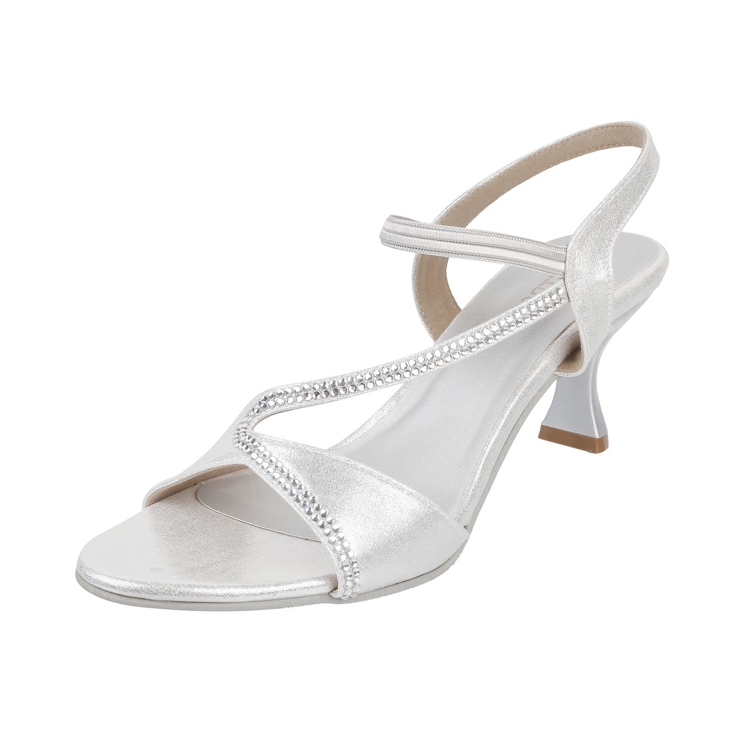 Metro Womens Synthetic Silver Sandals (Size (5 UK (38 EU)) (B0BBLYX91W) Amazon Price History, Amazon Price Tracker