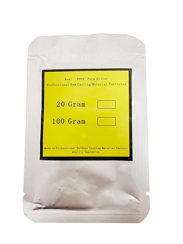 Amazon.co.jp: 20g .9999 Ag 本物の純銀ショット シルバー