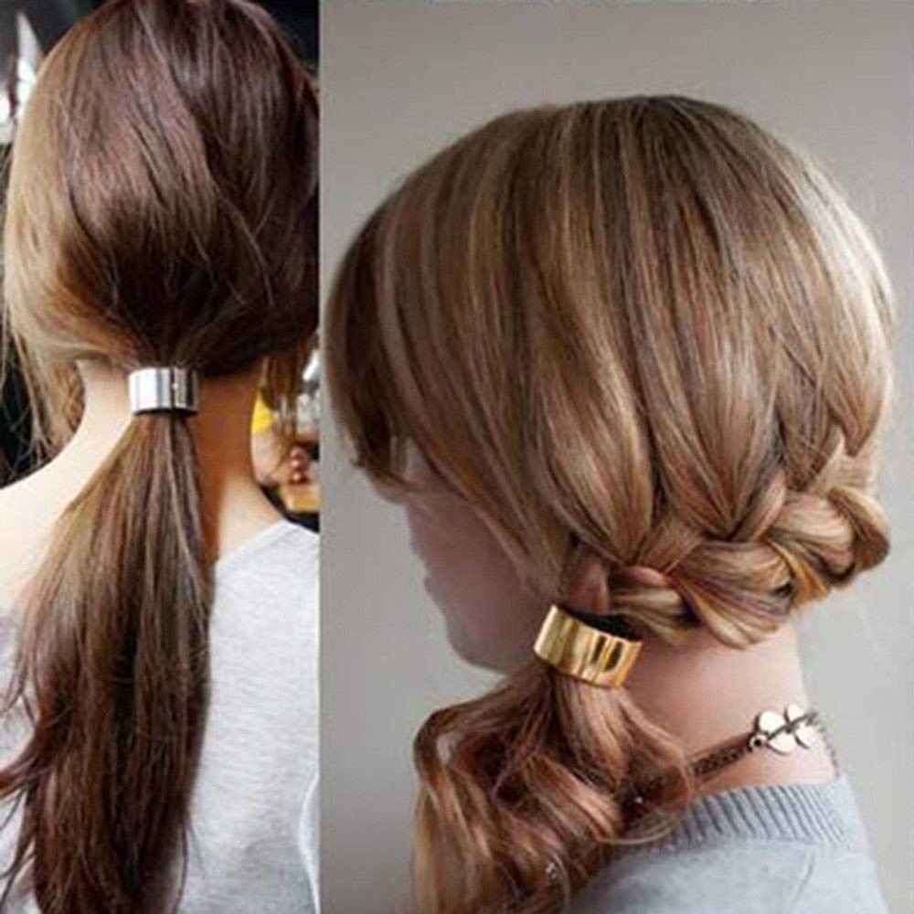 Supporto Elastico Per Coda Di Cavallo Fai Da Te – Fascetta Floreale Per Capelli Donna