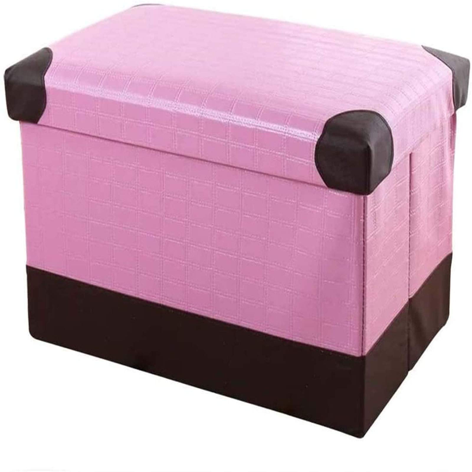 Pouf repose-pieds rectangulaire pour salon cosy et entrée