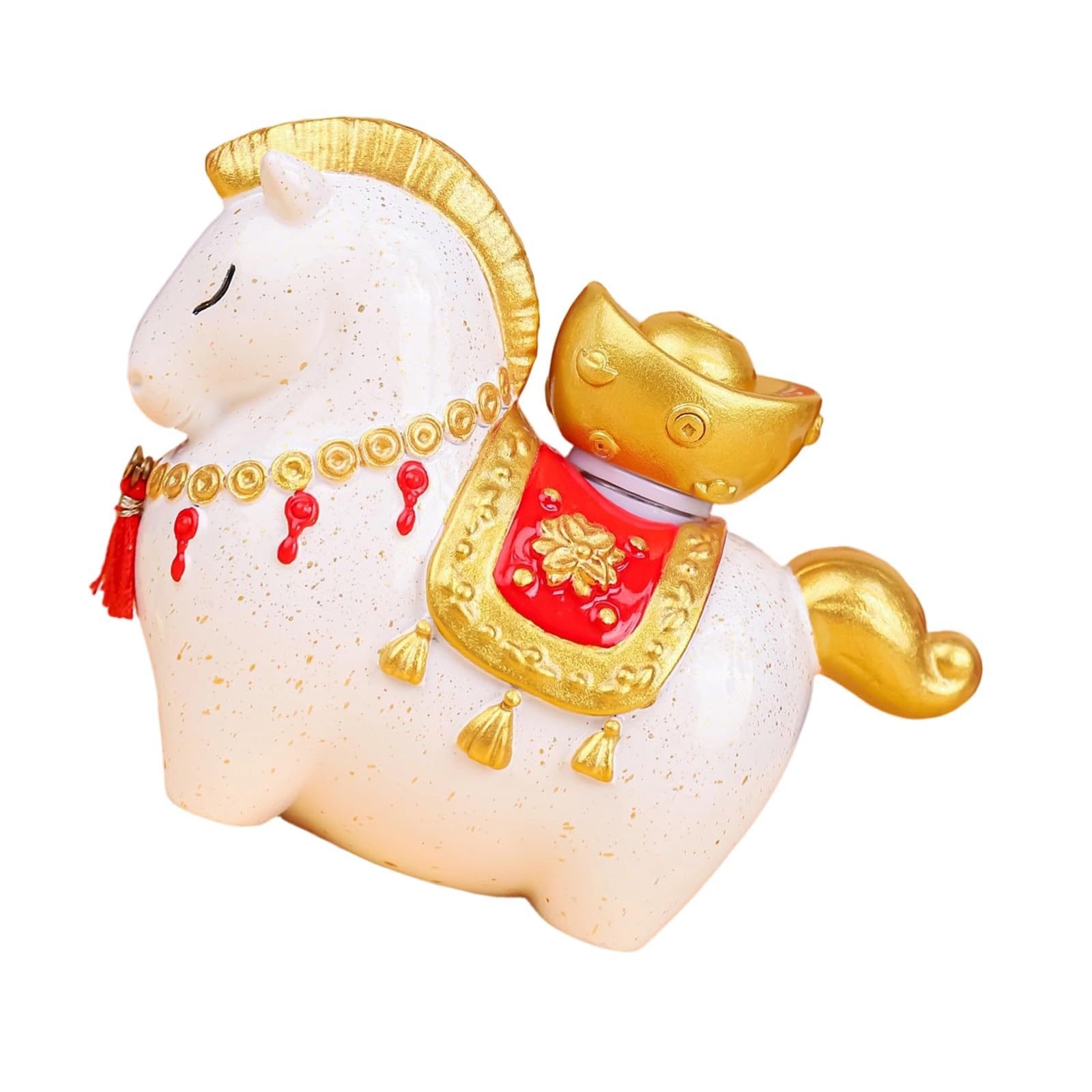 hogtnd Zodiacs Horse Statues, Positive, Good Luck, Showpiece, Collectible Figures, Animal Sculpture for Home Office Decoration, Collectible Figures