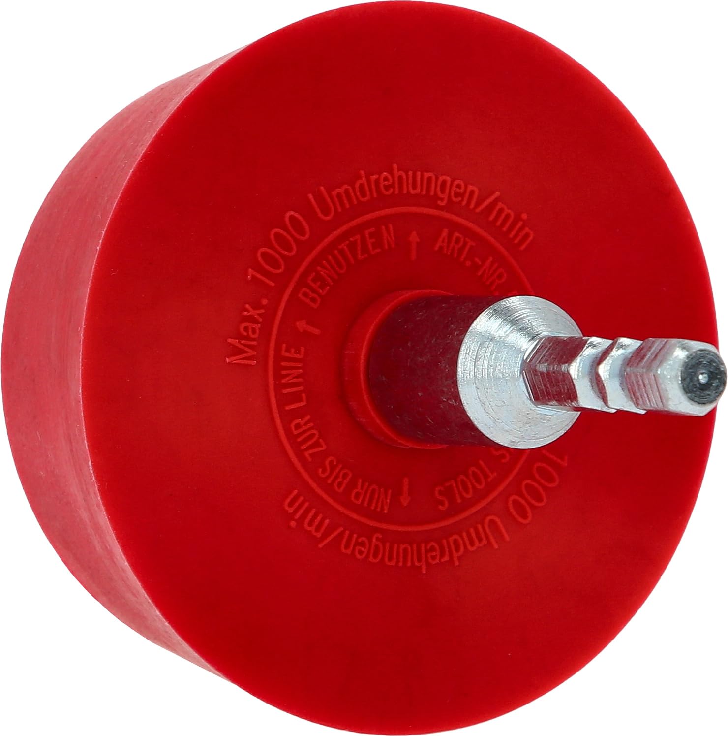 KS Tools 515.5476 Radierteller für Alufelgen, konisch, 6er Pack