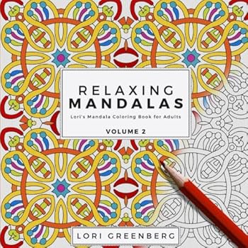 Paperback Relaxing Mandalas (Mandala Coloring Book for Adults) Book