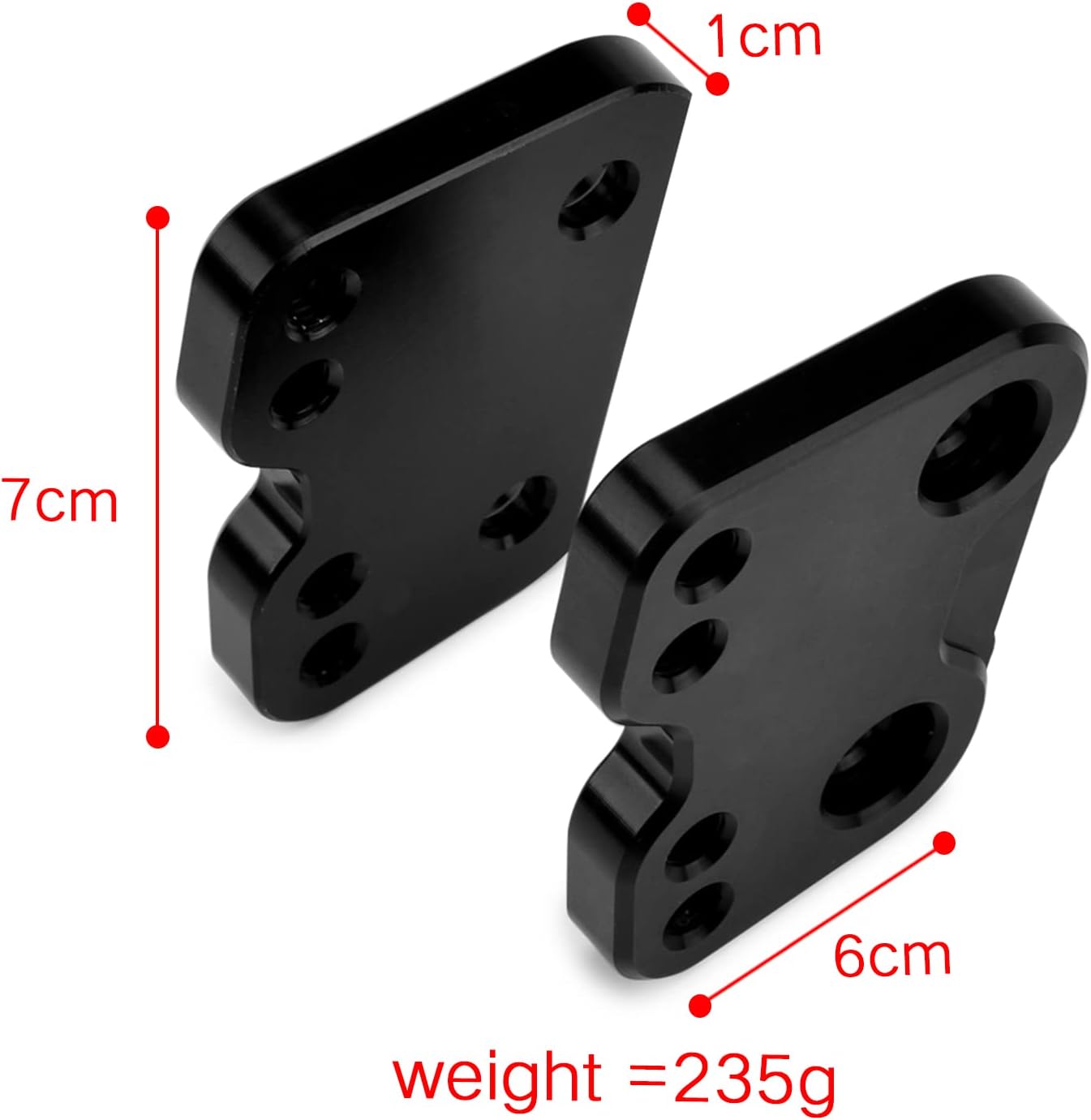 Motorcycle Accessories Front Foot Pegs Footrests Adjustable Rearsets compatible with Suzuki GIXXER SF250 250 SF/GIXXER 250 2019-20-21-2022 (Black)