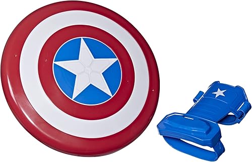 Marvel El Halcón y el Soldado de Invierno Capitán América Escudo Magnético y Juego de Rol Guantelete