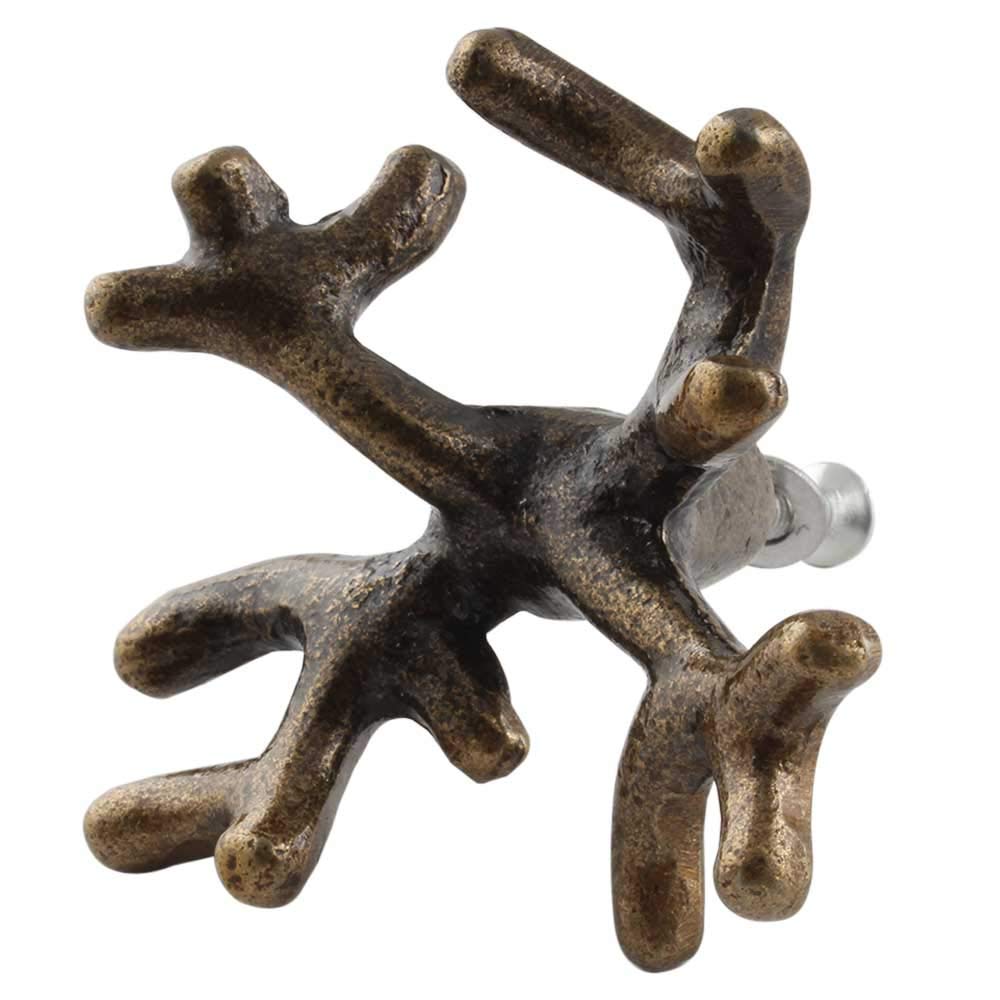 IndianShelf 2 Piece Decorative Unique Antique Deer Animal Kids Drawer Knobs Nursery Dresser Pulls Iron Cabinet Handles Designer (B088Q1QJRN) Amazon Price History, Amazon Price Tracker