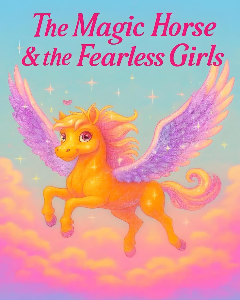 The Magic Horse & the Fearless Girls: A heartwarming story of three sisters, a secret Pegasus, and the magic of finding true friendship when they need it most.