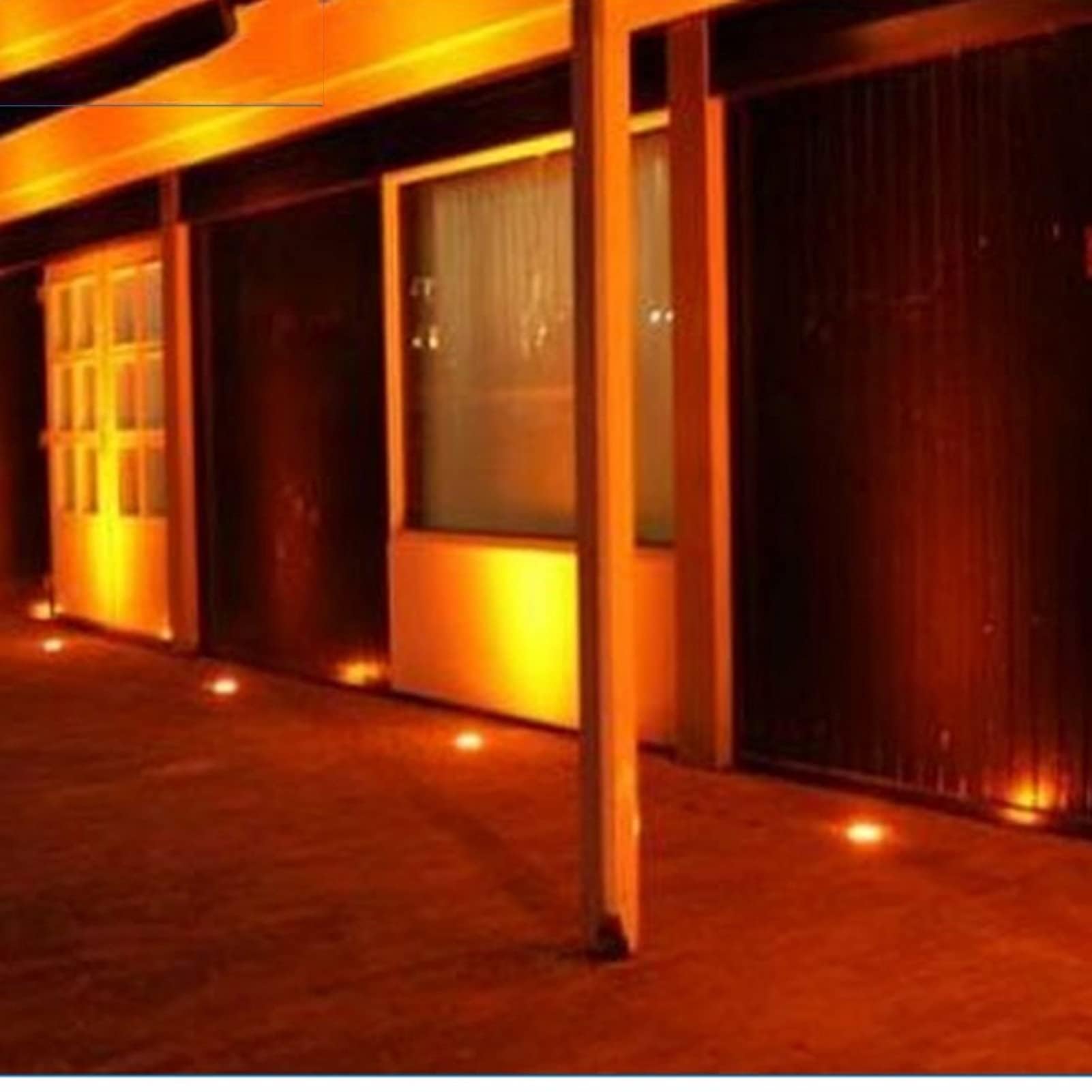 Foco LED Subacuático Incrustado - Luces De Fuentes Subacuáticas, Iluminación Subacuática para Piscina DC 24V, IP67 Foco Sumergible Impermeable para Paisaje Subacuático(Green Light,18w)