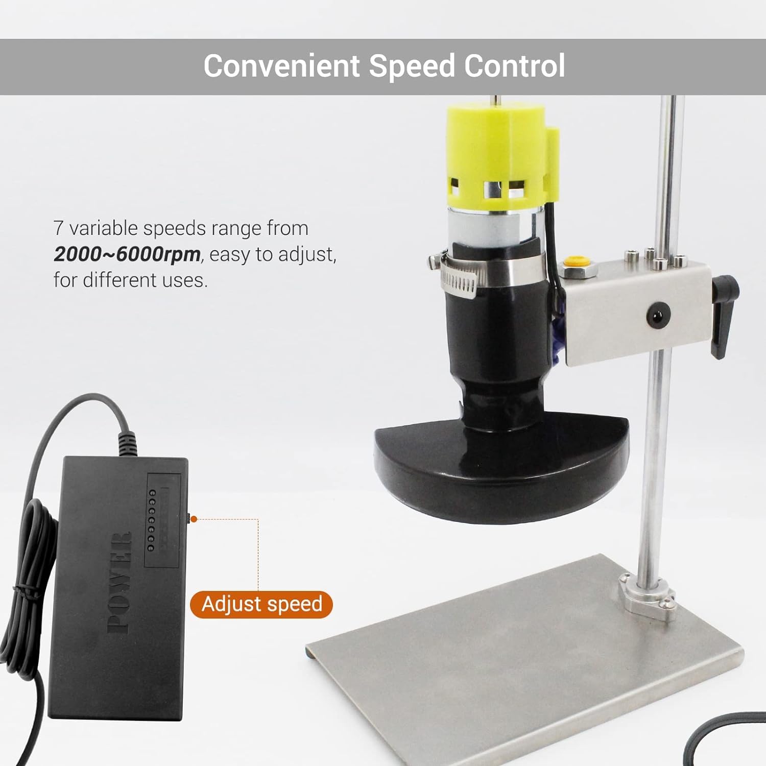 FAXIOAWA Cortador eléctrico de Botellas de Vidrio, Herramienta de Corte, máquina cortadora con 7 velocidades Variables para Manualidades de Botellas de Vidrio Redondas y ovaladas, Maceta Artesanal