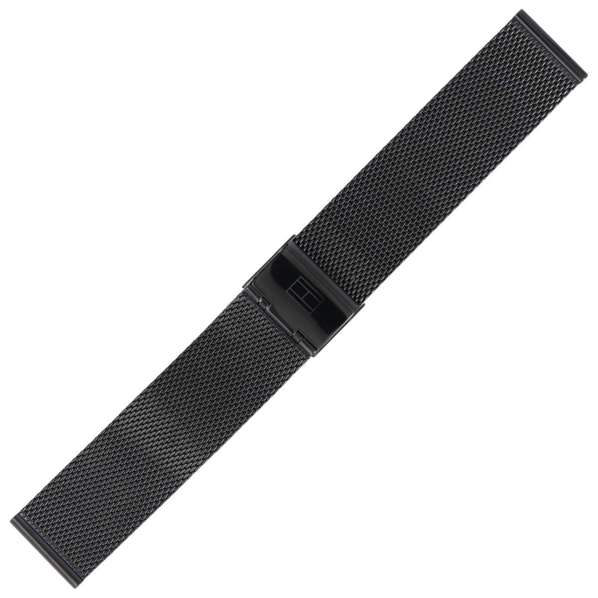 Tommy Hilfiger Uhrenarmband 20 mm Edelstahl Schwarz - 679001453