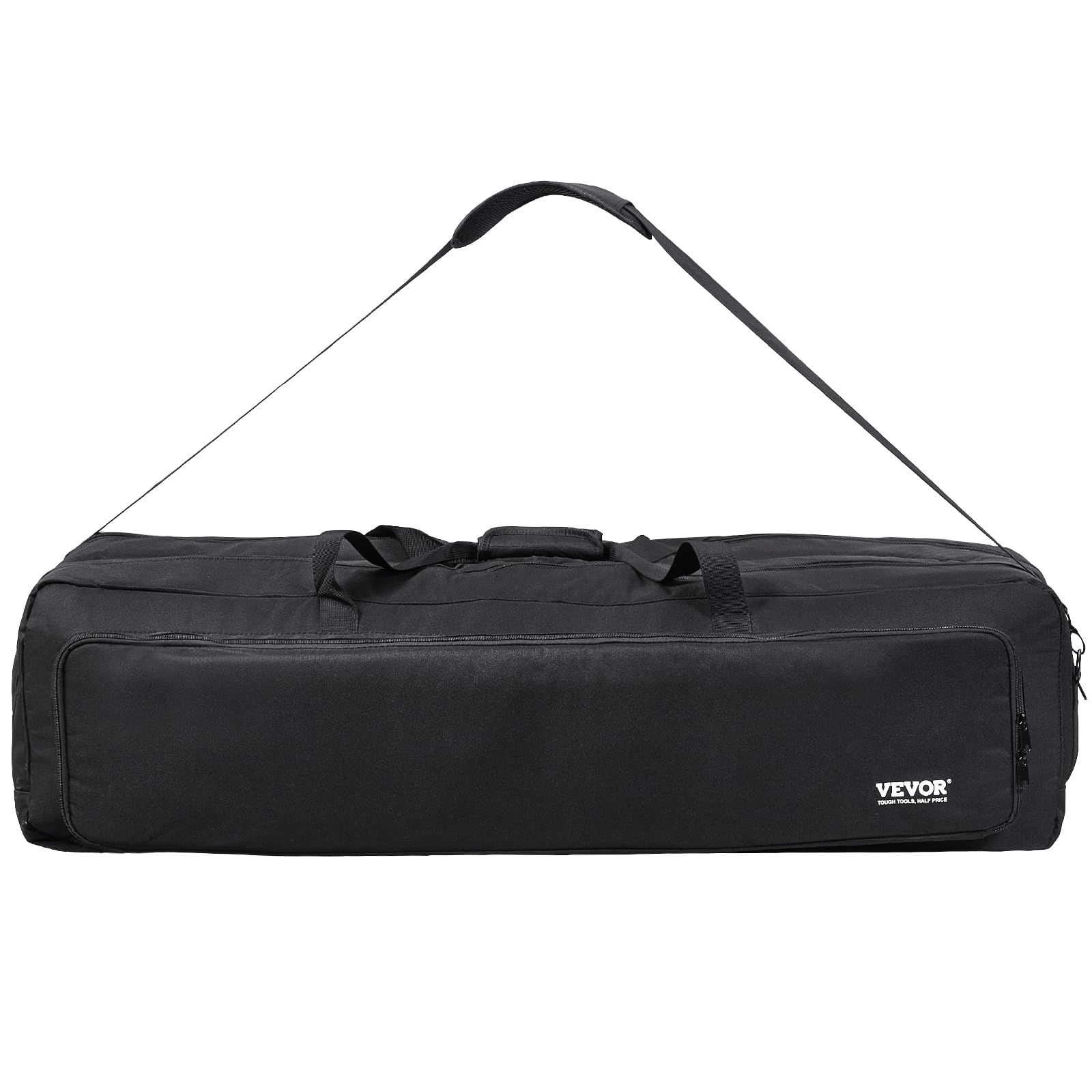 VEVOR Estuche para Telescopio de 104 x 36 x 28 cm, Bolsa para Guardar Telescopios con Hebillas Fijas, Bolsillos Múltiples y Divisor Desmontable, Bolsillo para Contrapeso para Tubo Óptico y Trípode