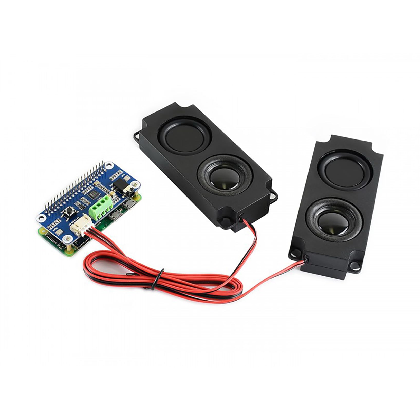 WM8960 Audio HAT Module for Raspberry Pi Zero/Zero W/Zero WH/2B/3B/3B+ Hi-Fi Sound Card HAT Stereo CODEC Playing and Recording I2S Interface Stereo 3D Surrounding - Image 2