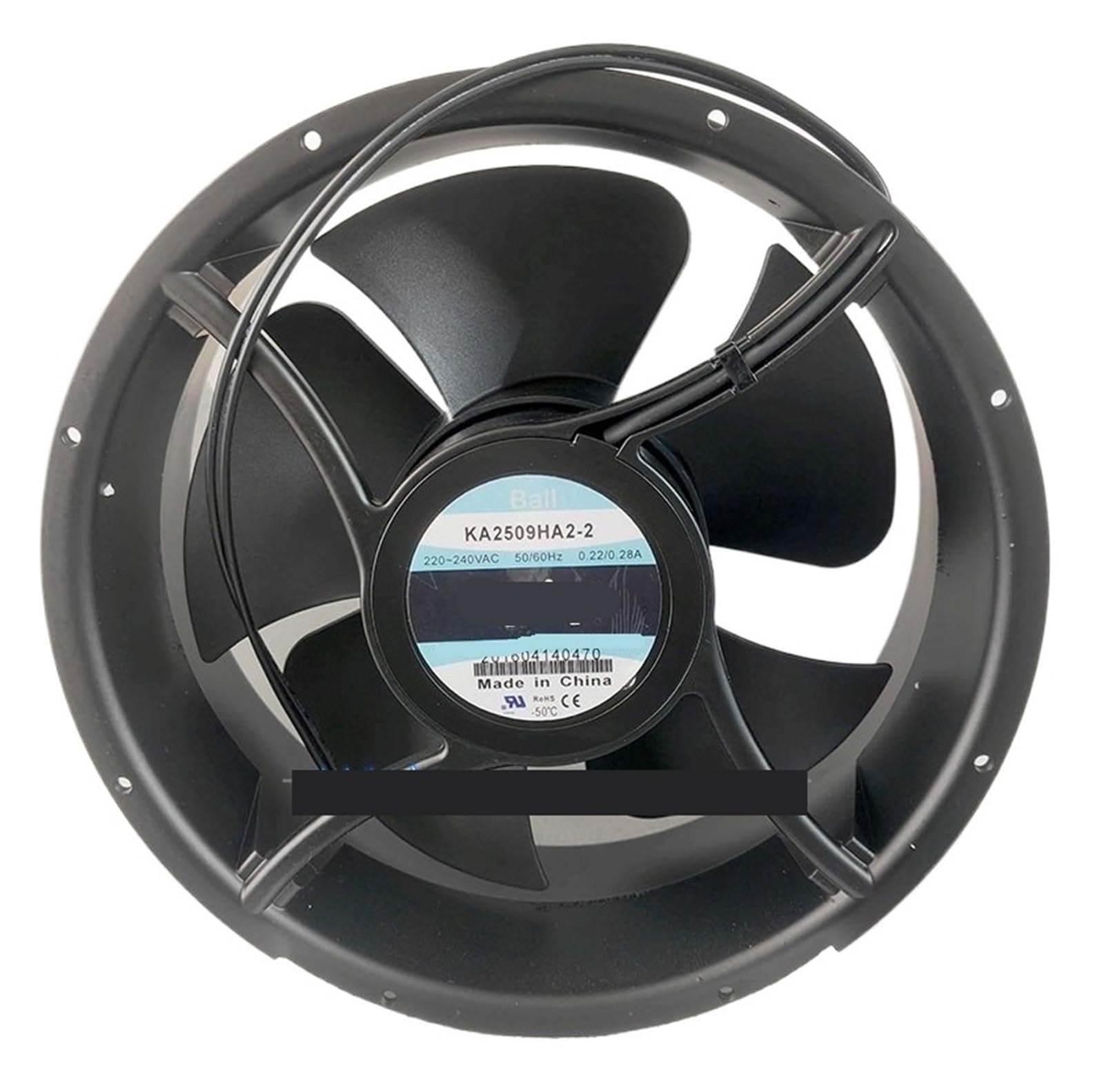 PEQYUACTE KA2509HA2-2 AC220V 25489 254 * 254 * 89mm Cooling Fan