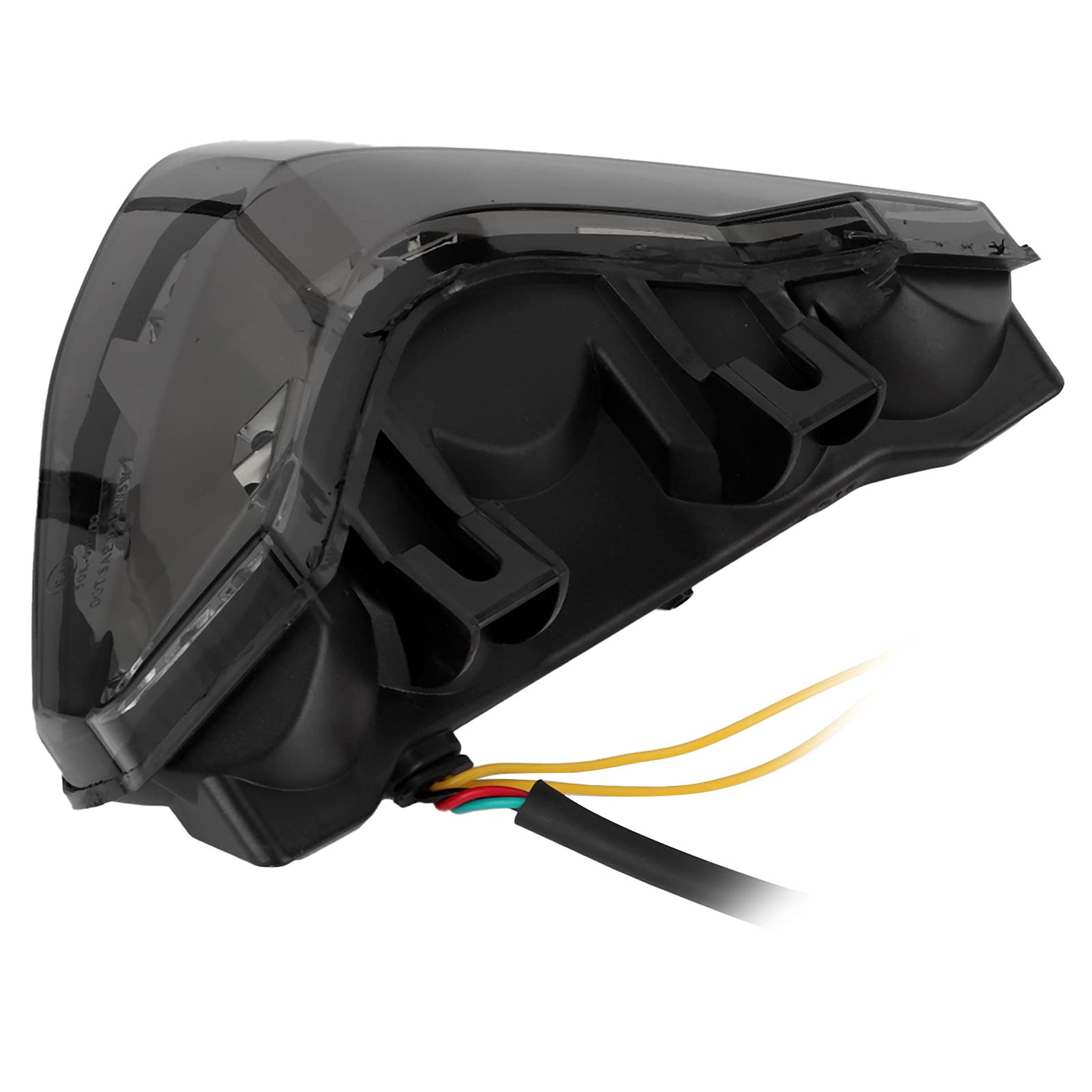 KIMISS Luz trasera de la motocicleta-Luz trasera LED para motocicleta, montaje de luz trasera con señal de de freno LED, lente ahumada para Multistrada 1200 / 1200S 2010-2014
