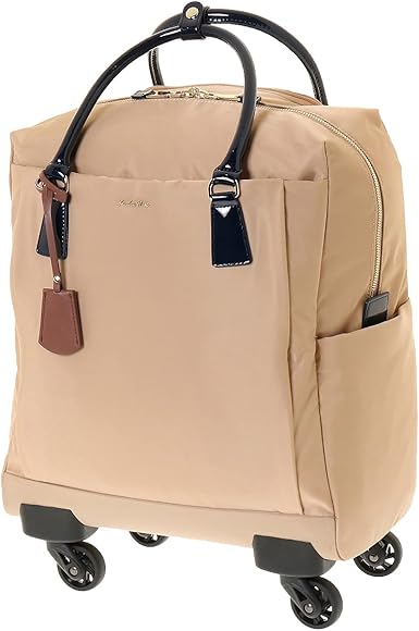 Amazon | [Jewelna Rose] レディース キャリーバッグ ショッピングカート アメリー カジュアルトローリー キャリーバッグ |  ジュエルナローズ 31591 (ベージュ) | Jewelna Rose | スーツケース