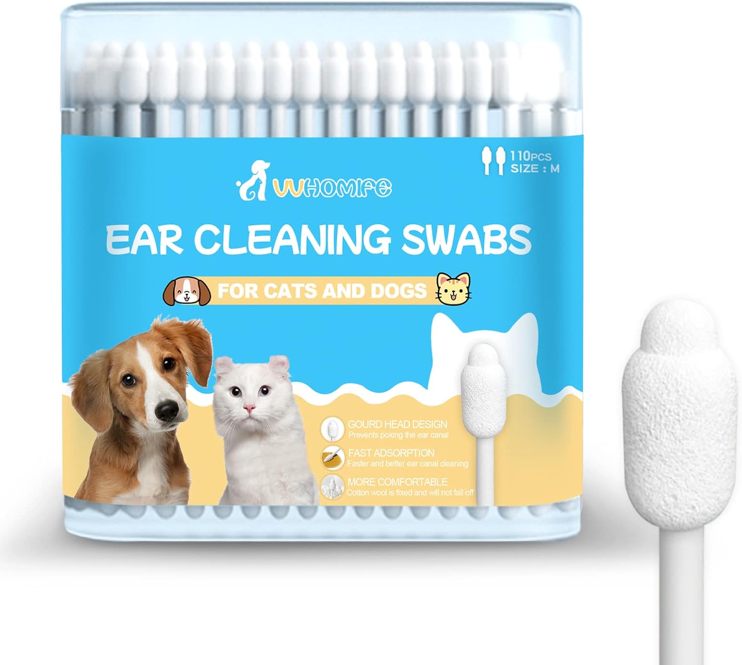 Dog Ear Cleaner dog ear infection treatment Gourdshaped