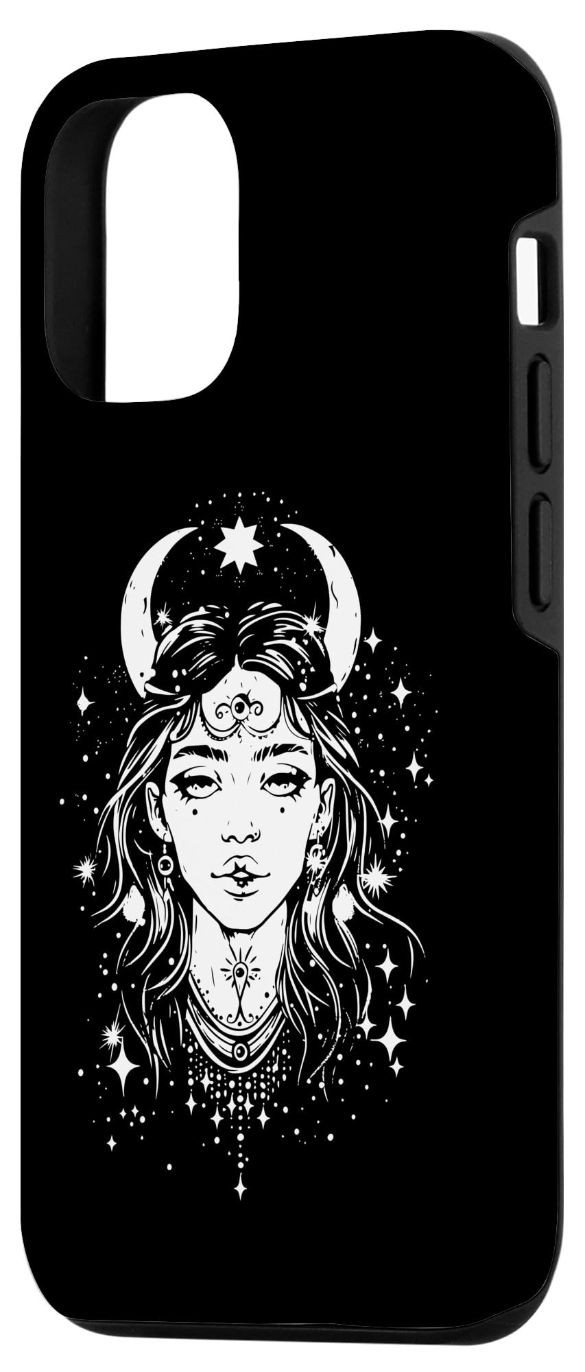iPhone 13 Pro Roman Moon Goddess Luna Celestial Goddess Whimsical Case - Image 2