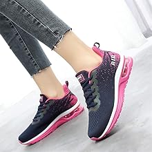 Mujer Zapatos para Correr en Asfalto Aire Libre y Deportes Zapatillas de Running Padel para Calzado Gimnasia5