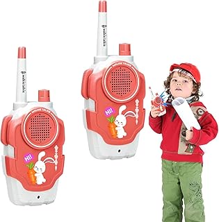Kids Walkie Talkies - Frog Rabbit Long Range Walkie Talkies | Handheld Walkie Talkie, Long Range 2 Way Radio for 3+ Years Old Kids, Funny Outdoor Games Mgichoom