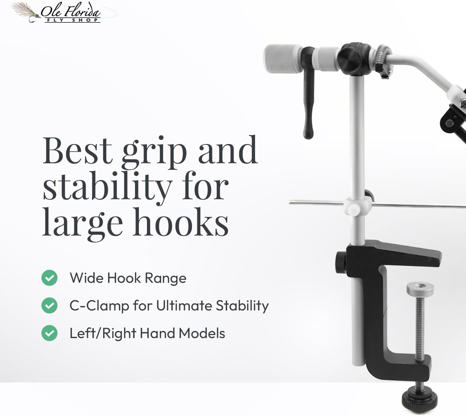 Renzetti Saltwater Traveler 2200 Cam Vise with C-Clamp