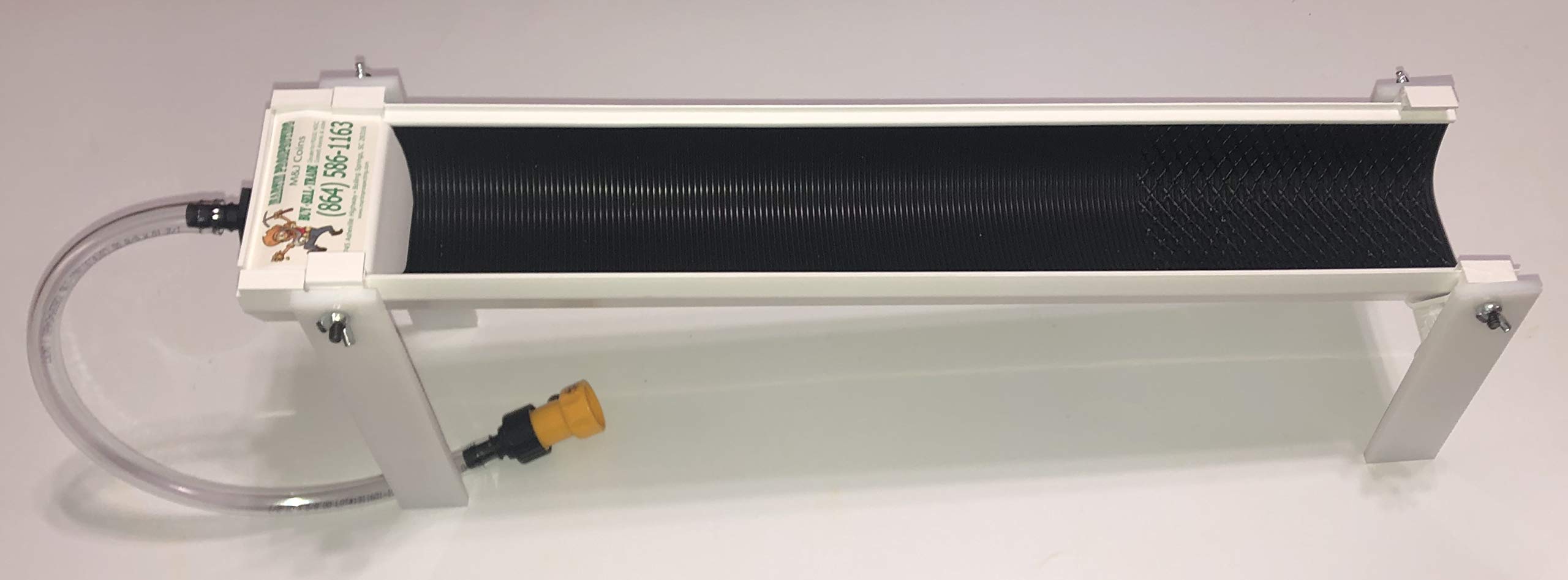 APGOLF Gold Mining Fine Gold Recovery Mini Sluice Box with Legs