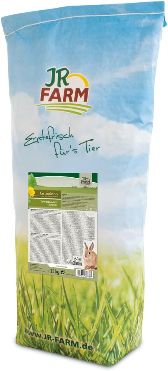 JR Farm Grainless Complete Zwergkaninchen – Sparpaket: 2 x 15 kg JR Farm Grainless Complete Zwergkaninchen – Sparpaket: 2 x 15 kg