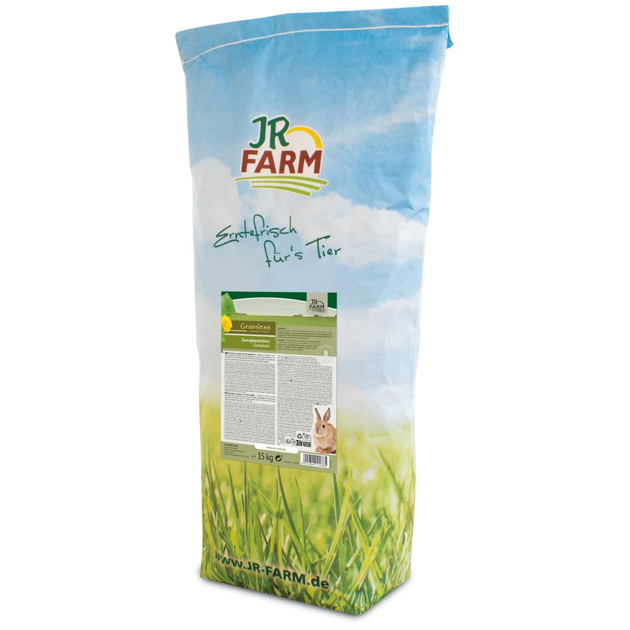 JR FARM Grainless Complete - Conejo Enano (15 kg)