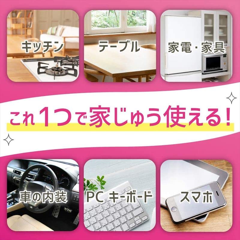 Amazon | クイックルホームリセットシートクリーナー 30枚入×4個 