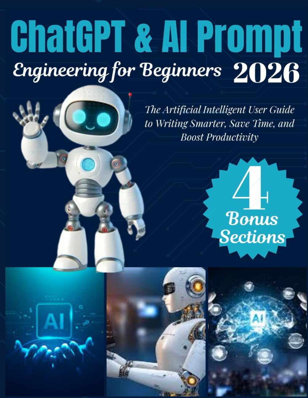 ChatGPT & AI Prompt Engineering for Beginners: The Artificial Intelligent User Guide to Writing Smarter, Save Time, and Boost Productivity (AI Wealth Builder Series)