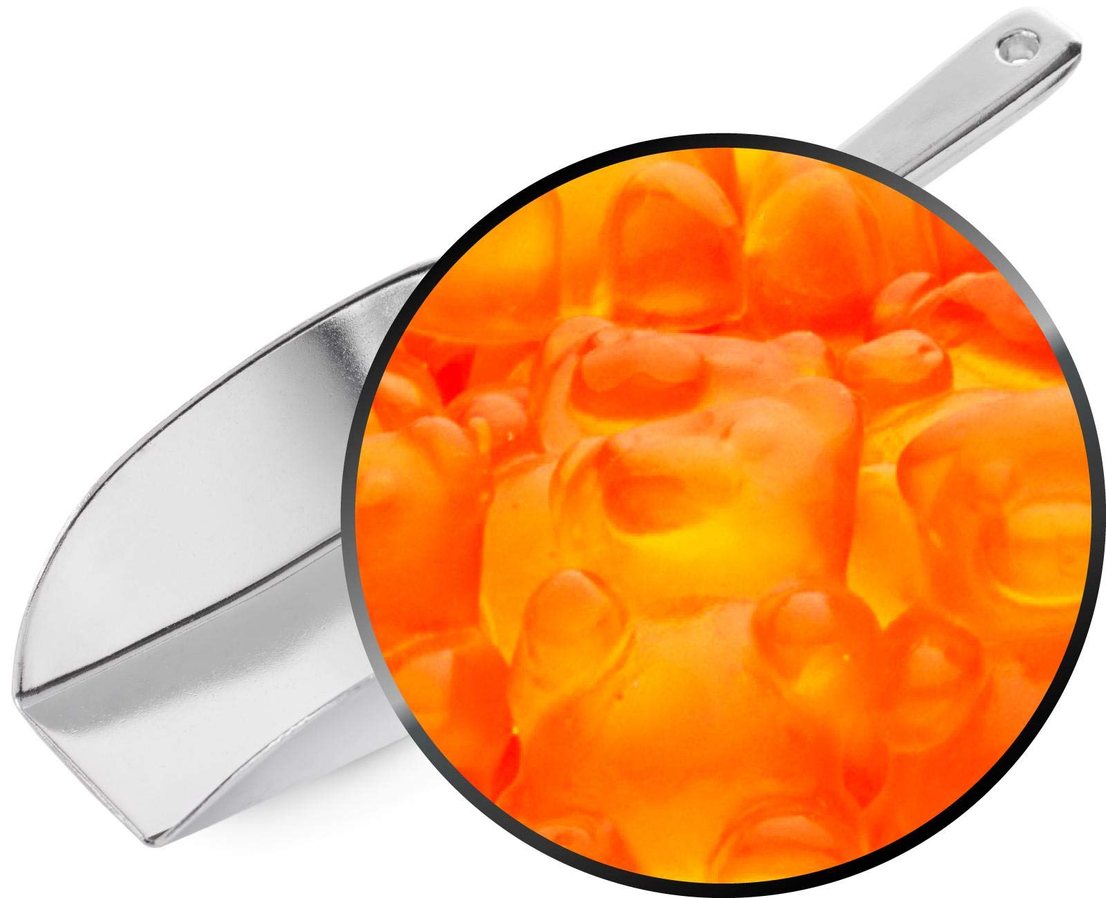 1 x 3kg Gummibären Sanddornhonig Gummibonbon Gummibärchen aus Sanddorn Fruchtsaft und Acerola Kirsche mit viel Vitamin C glutenfrei laktosefrei